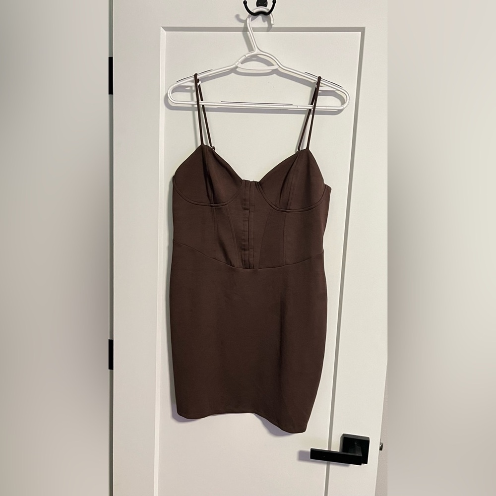 Wild Fable Brown Dress Large